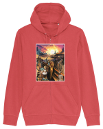 i pet goat x Hanorac cu fermoar Unisex Connector