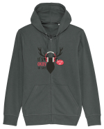 Its Okay to Say HoHoHo Hanorac cu fermoar Unisex Connector