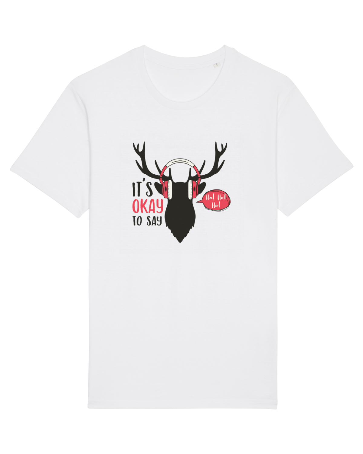 Tricou mânecă scurtă Unisex Rocker White