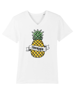 Fineapple Tricou mânecă scurtă guler V Bărbat Presenter