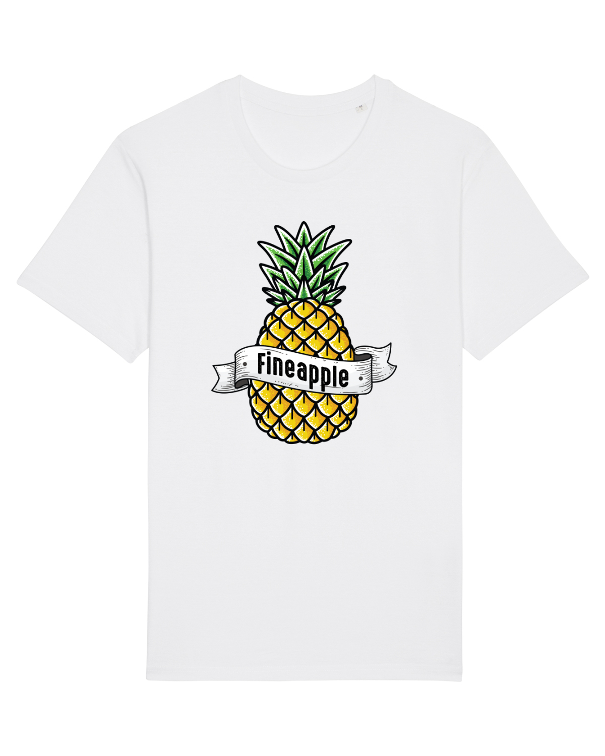 Tricou mânecă scurtă Unisex Rocker White