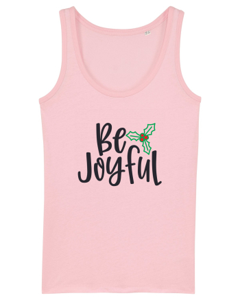 Be Joyful Xmas Cotton Pink