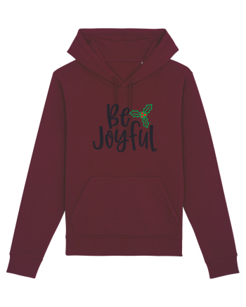 Be Joyful Xmas Burgundy