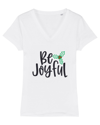 Be Joyful Xmas White