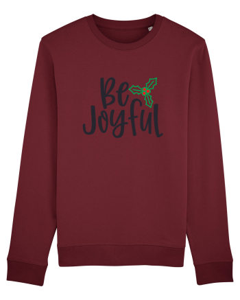 Be Joyful Xmas Burgundy