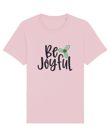 Be Joyful Xmas Cotton Pink