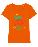 Baby Elf Tricou mânecă scurtă guler larg fitted Damă Expresser