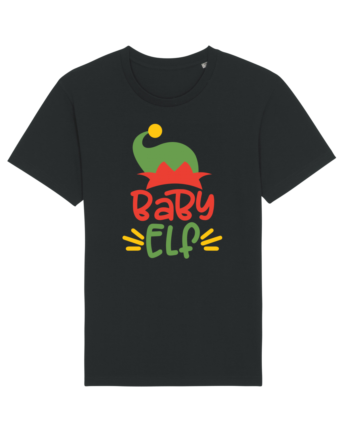 Tricou mânecă scurtă Unisex Rocker Black
