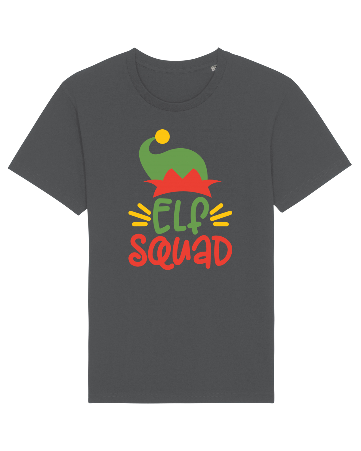 Tricou mânecă scurtă Unisex Rocker Anthracite