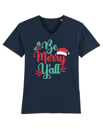 Be Merry Yall French Navy