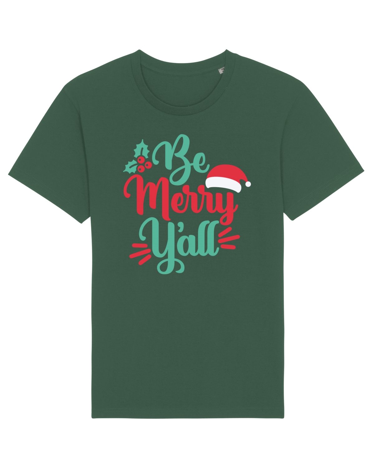 Tricou mânecă scurtă Unisex Rocker Bottle Green