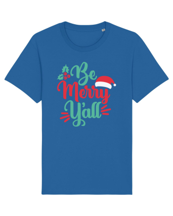 Be Merry Yall Royal Blue