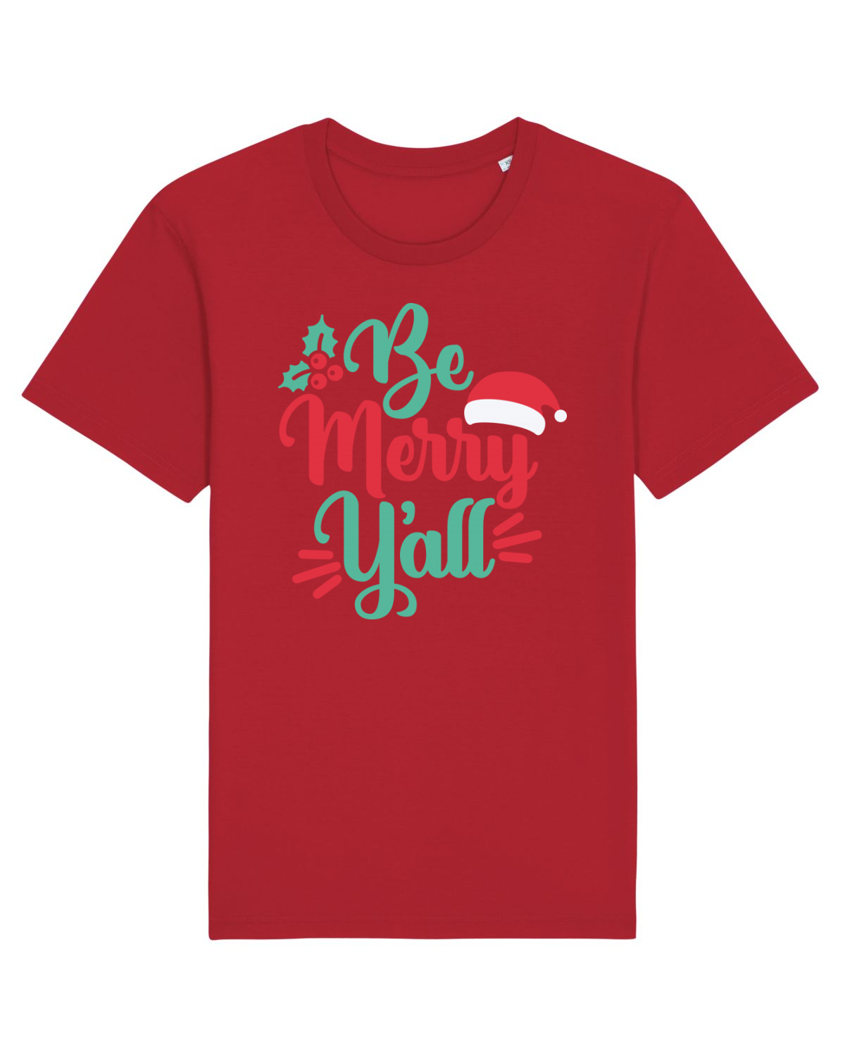 Tricou mânecă scurtă Unisex Rocker Red