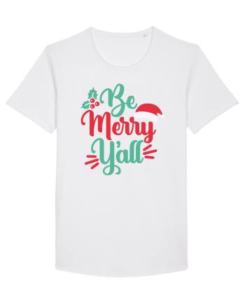Be Merry Yall White