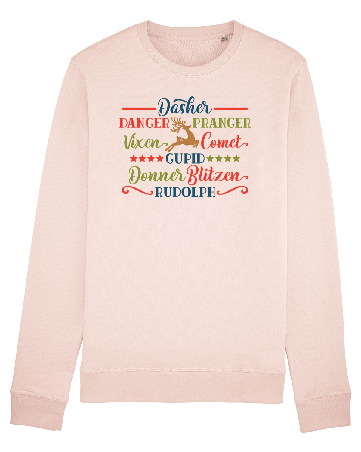 Bluză mânecă lungă Unisex Rise Candy Pink