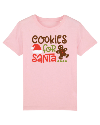 Cookies for Santa Cotton Pink