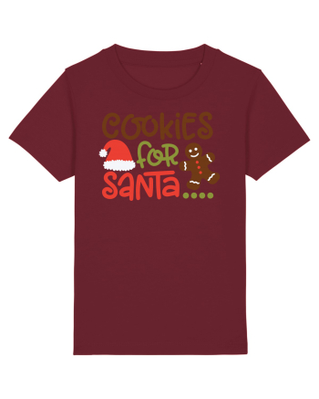 Cookies for Santa Burgundy