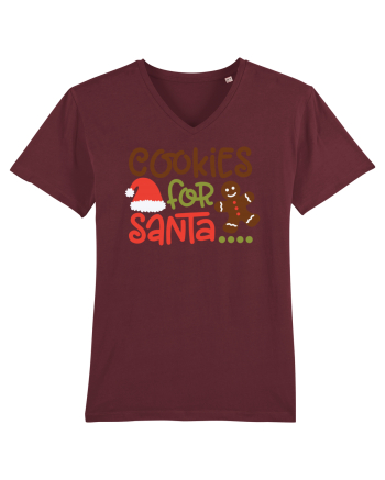 Cookies for Santa Burgundy