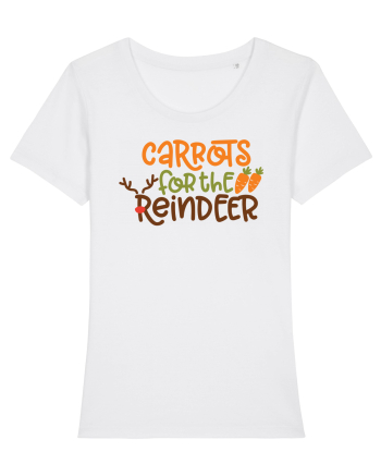 Carrots For Reindeer White