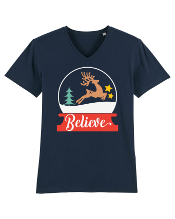 Believe Reindeer French Navy