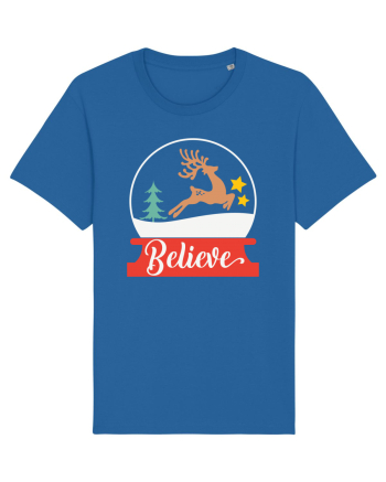 Believe Reindeer Royal Blue