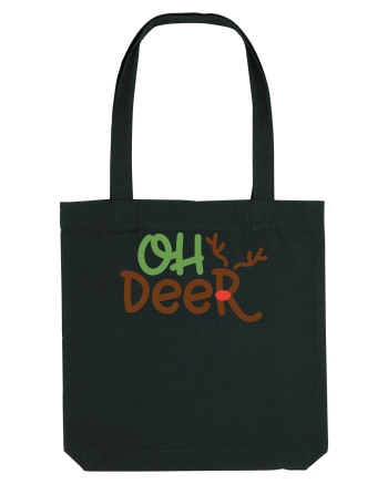 Oh Deer Xmas Black