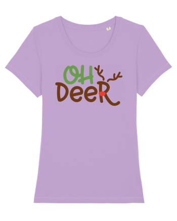 Oh Deer Xmas Lavender Dawn