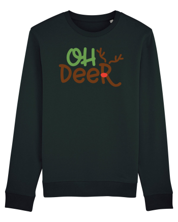 Oh Deer Xmas Black