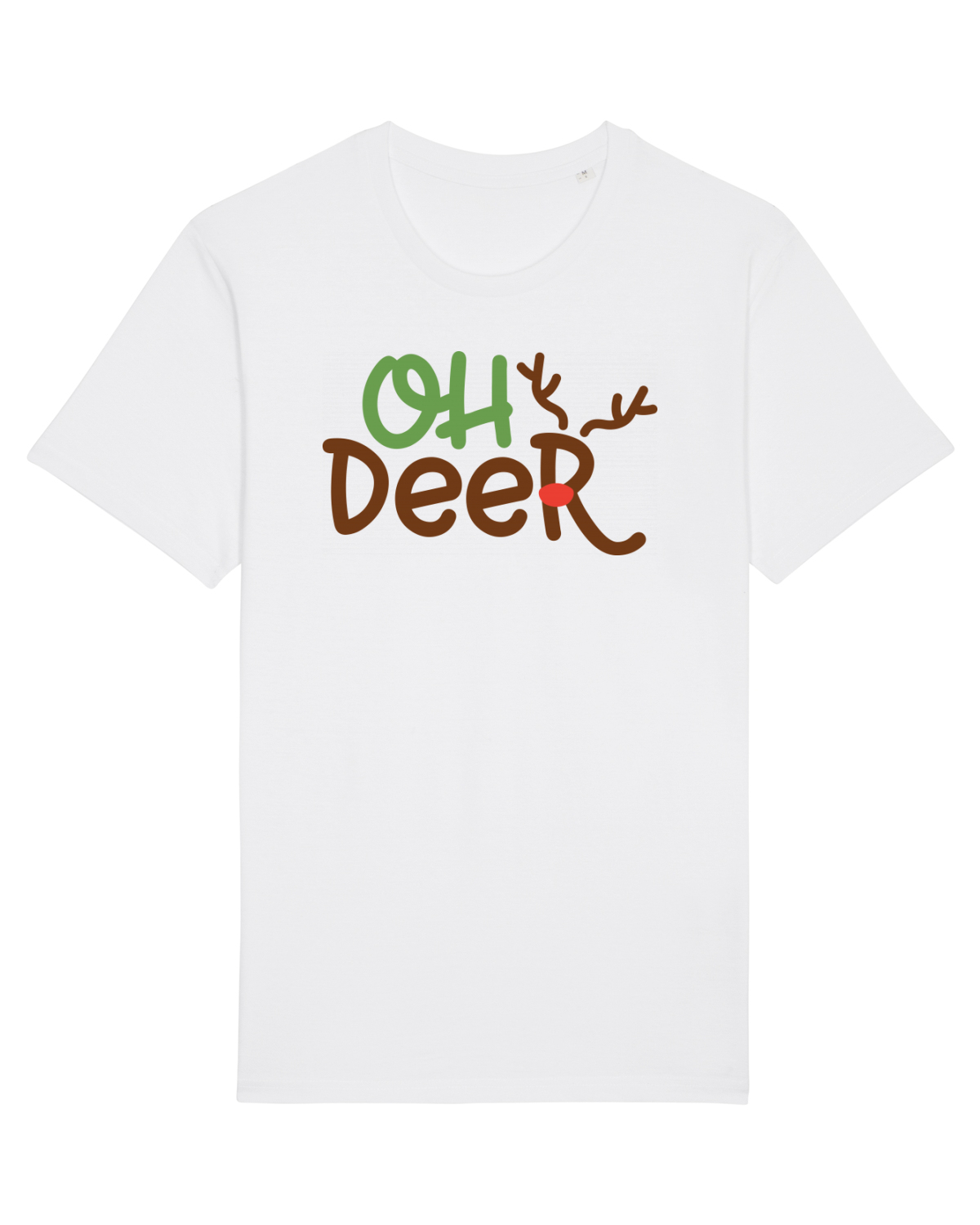 Tricou mânecă scurtă Unisex Rocker White