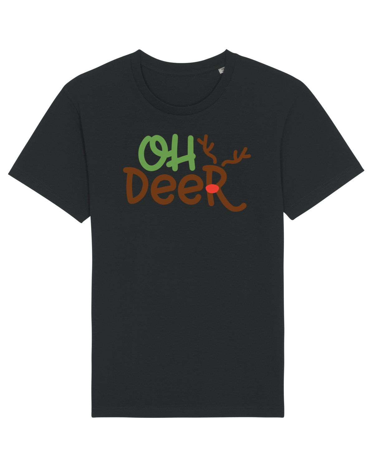 Tricou mânecă scurtă Unisex Rocker Black
