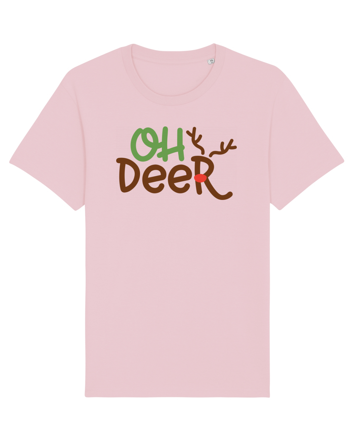 Tricou mânecă scurtă Unisex Rocker Cotton Pink