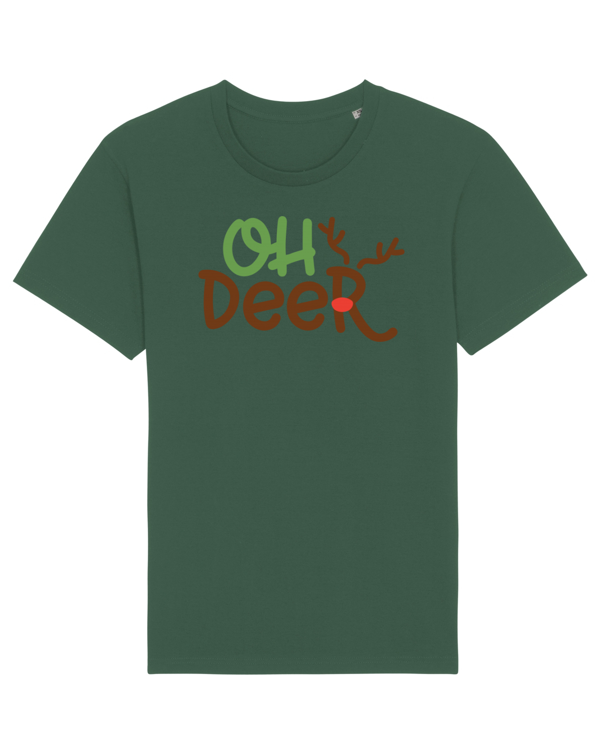 Tricou mânecă scurtă Unisex Rocker Bottle Green