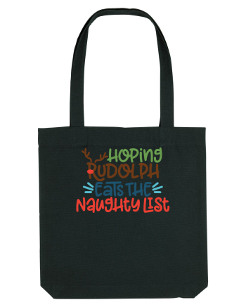 Hoping Rudolph Eats the Naughty List Black