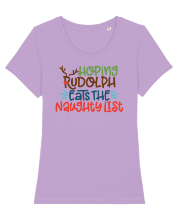 Hoping Rudolph Eats the Naughty List Lavender Dawn