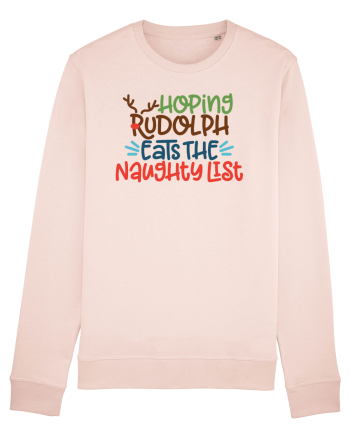 Hoping Rudolph Eats the Naughty List Candy Pink