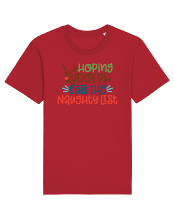 Hoping Rudolph Eats the Naughty List Red