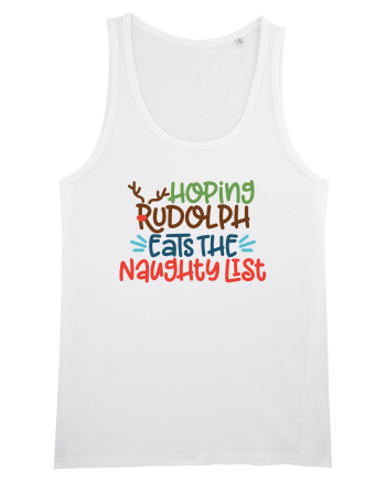 Hoping Rudolph Eats the Naughty List White