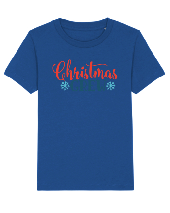 Christmas Crew Snow Majorelle Blue