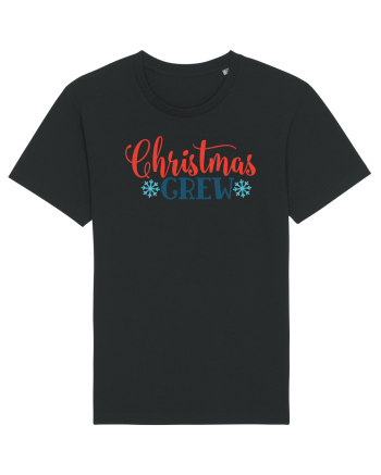 Christmas Crew Snow Black