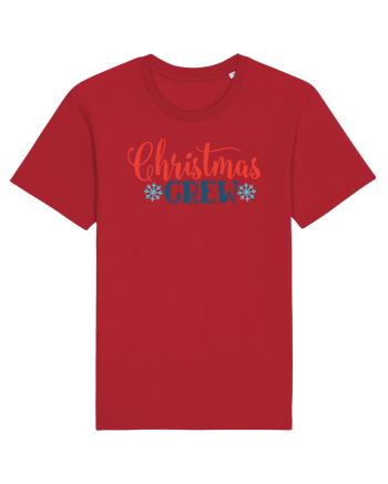 Christmas Crew Snow Red
