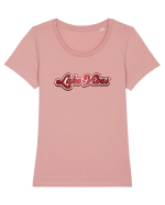 Lake Vibes Tricou mânecă scurtă guler larg fitted Damă Expresser