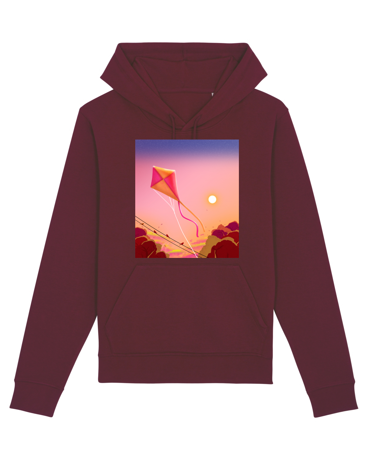Hanorac Unisex Drummer Burgundy