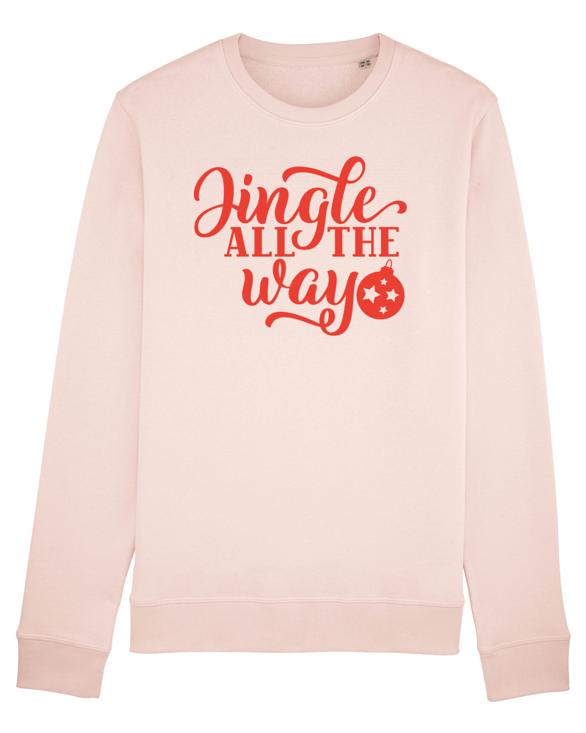 Bluză mânecă lungă Unisex Rise Candy Pink