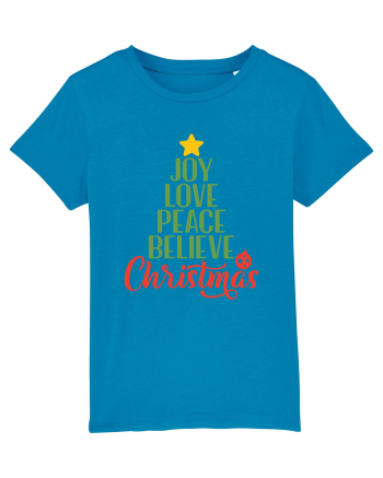 Joy Love Peace Christmas Azur