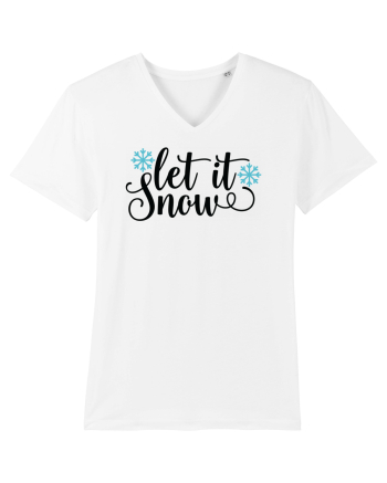 Let it Snow Xmas White