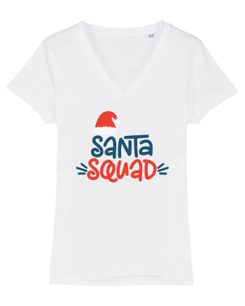 Santa Squad White