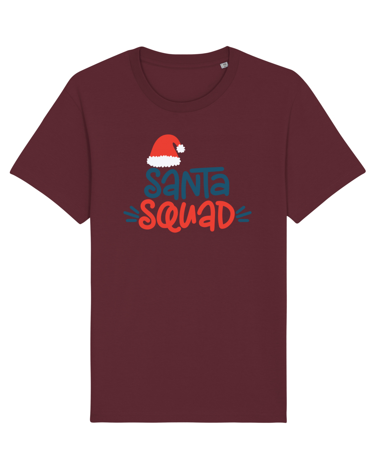 Tricou mânecă scurtă Unisex Rocker Burgundy