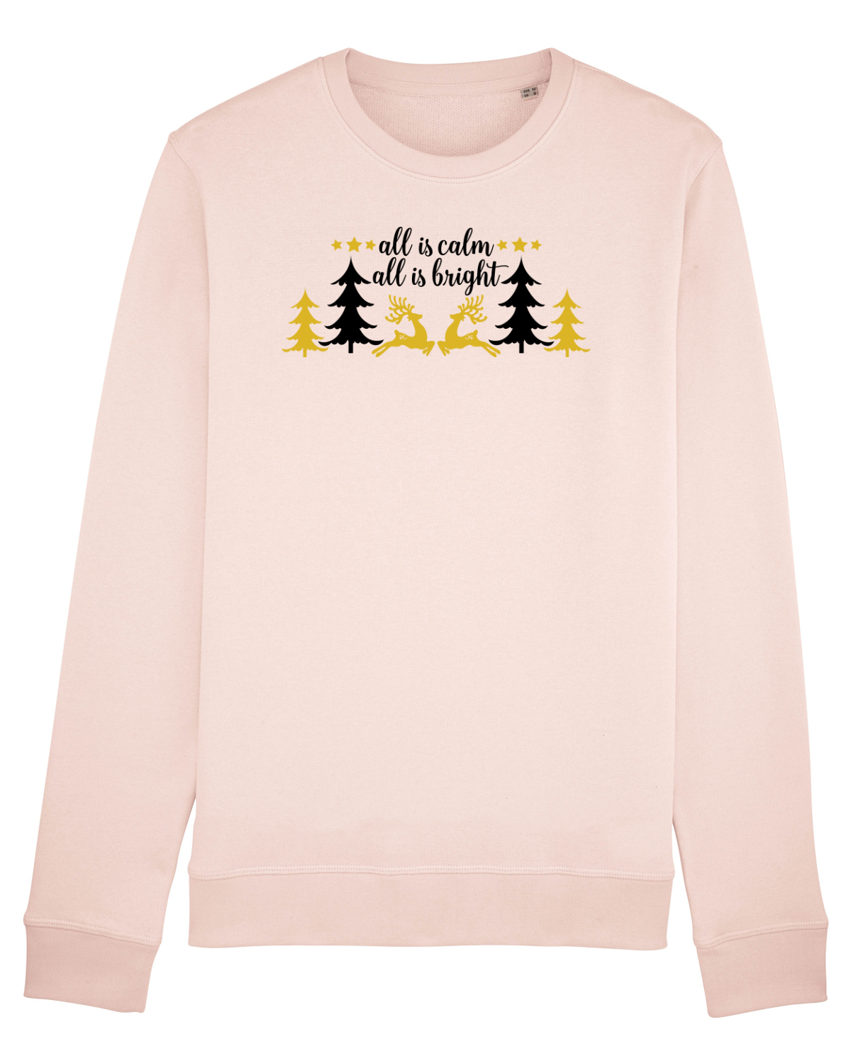 Bluză mânecă lungă Unisex Rise Candy Pink