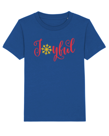 Joyful Xmas Red Majorelle Blue