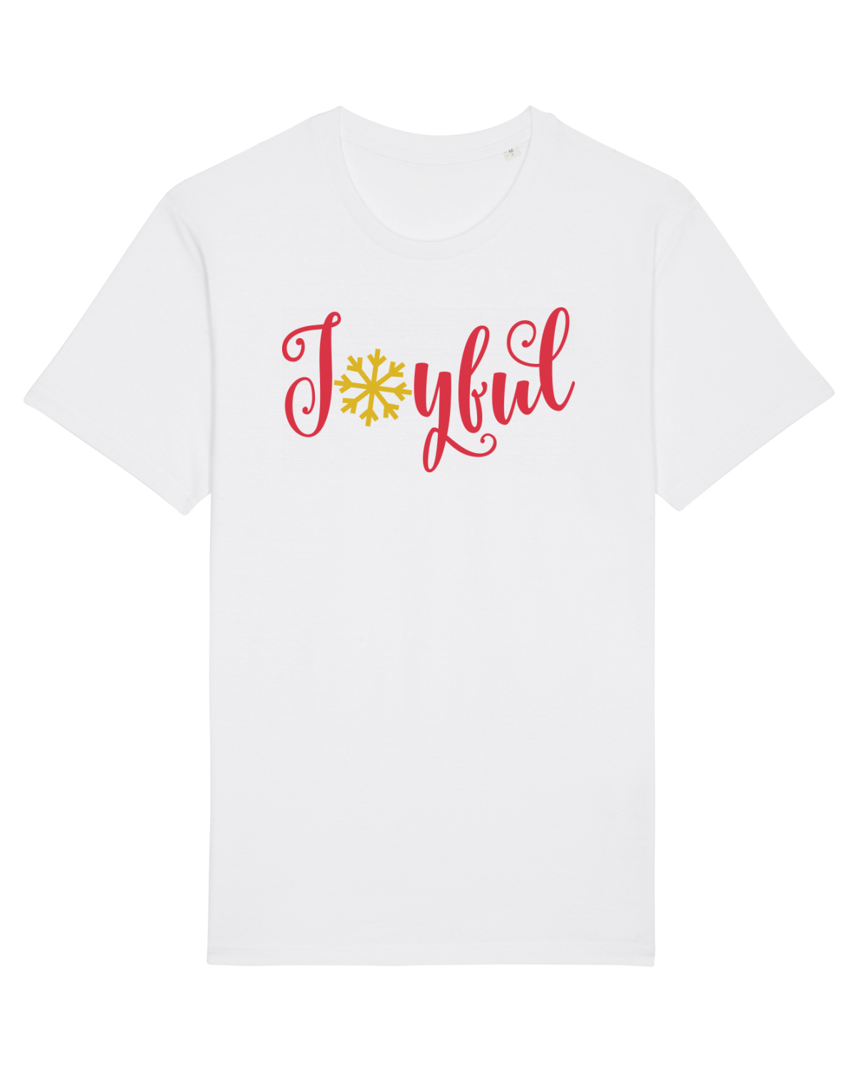 Tricou mânecă scurtă Unisex Rocker White